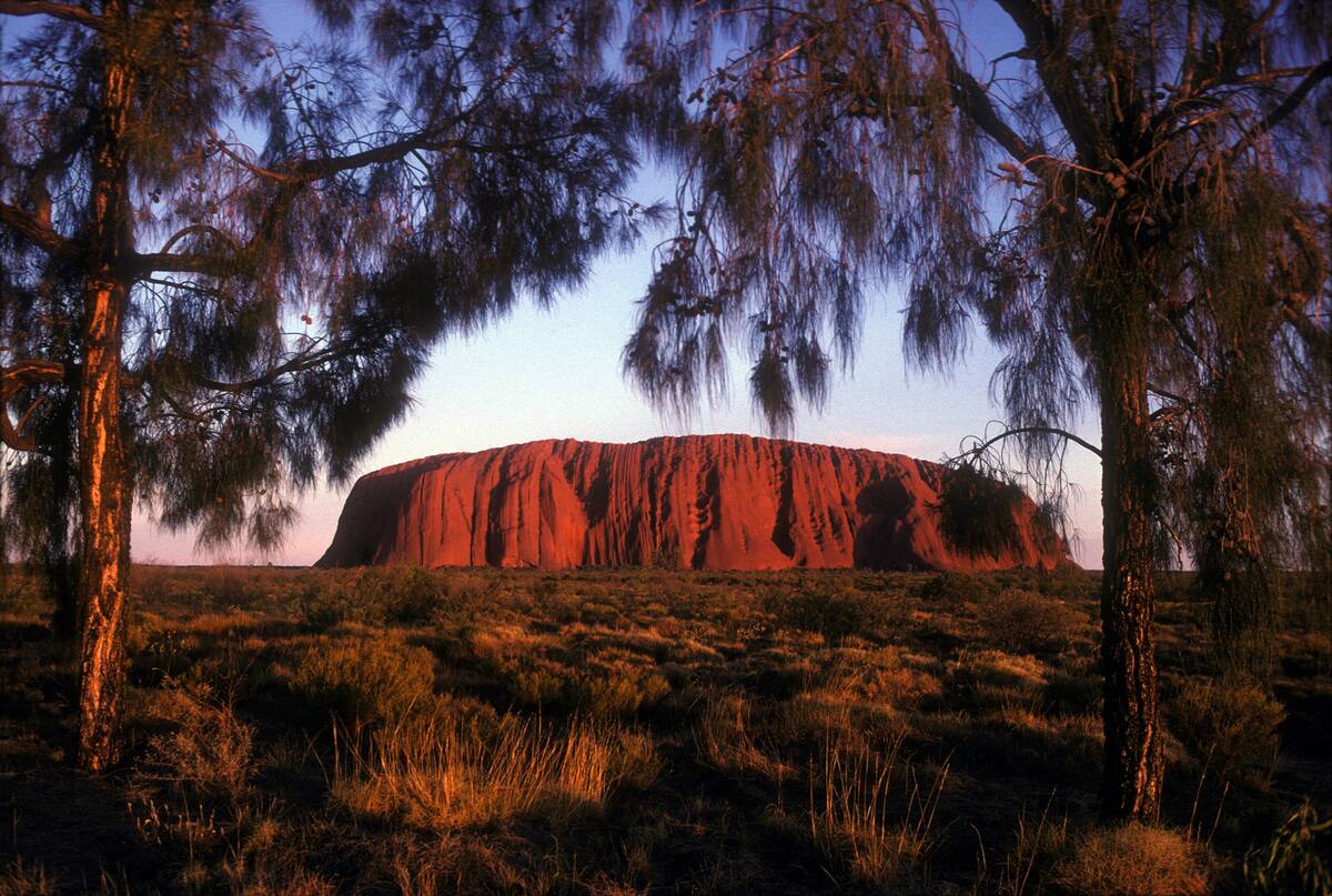 Ayers Rock en Australie