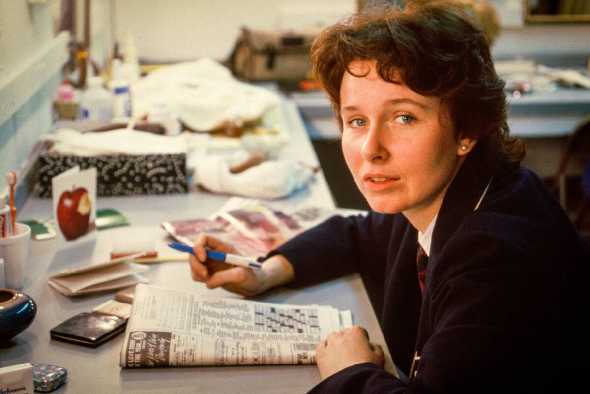 Backstage Portrait Of Kate Burton