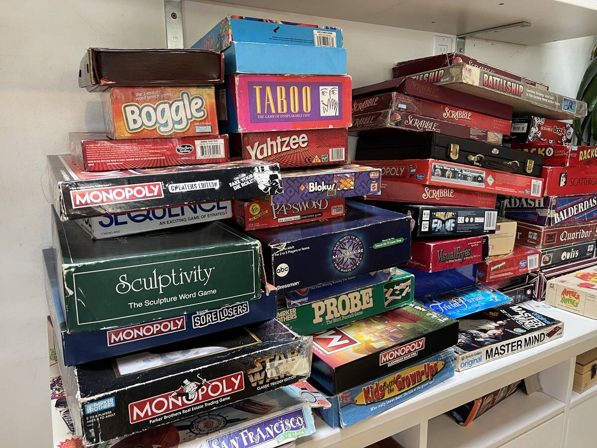 Board Games Display