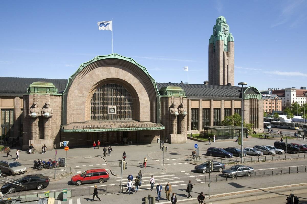 Finland - Helsinki: Central Station