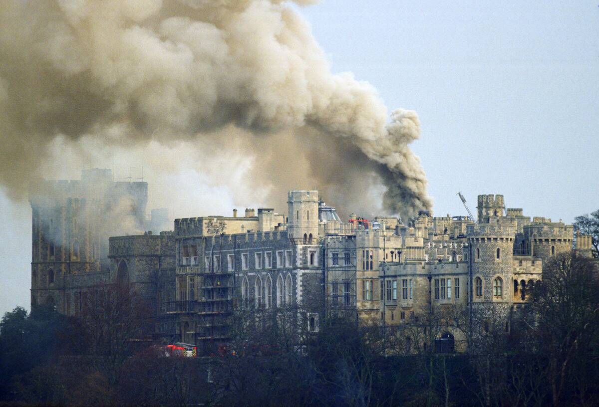 Fire At Windsor Castle