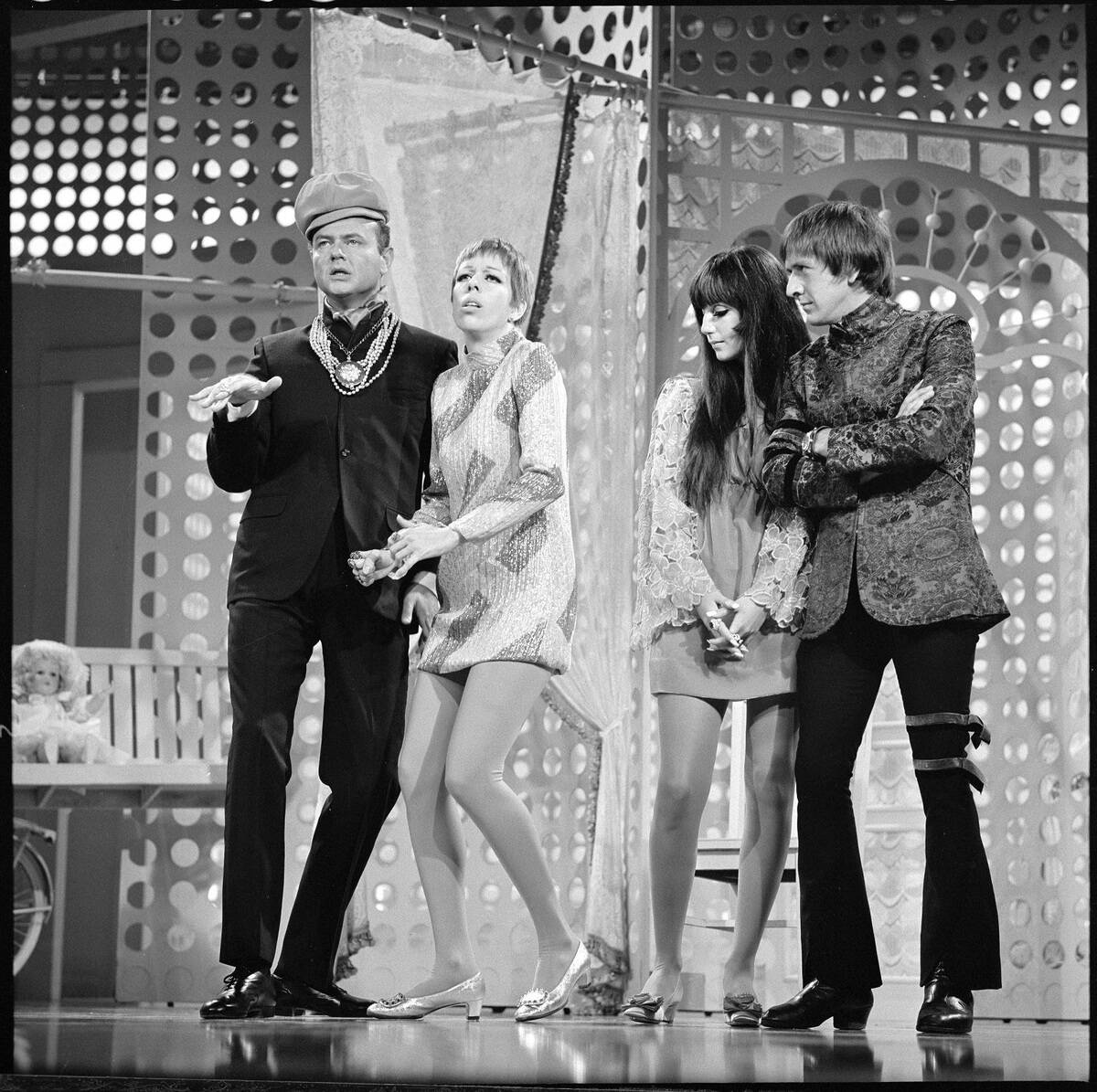 Harvey, Carol, Cher, & Sonny On 'The Carol Burnett Show'