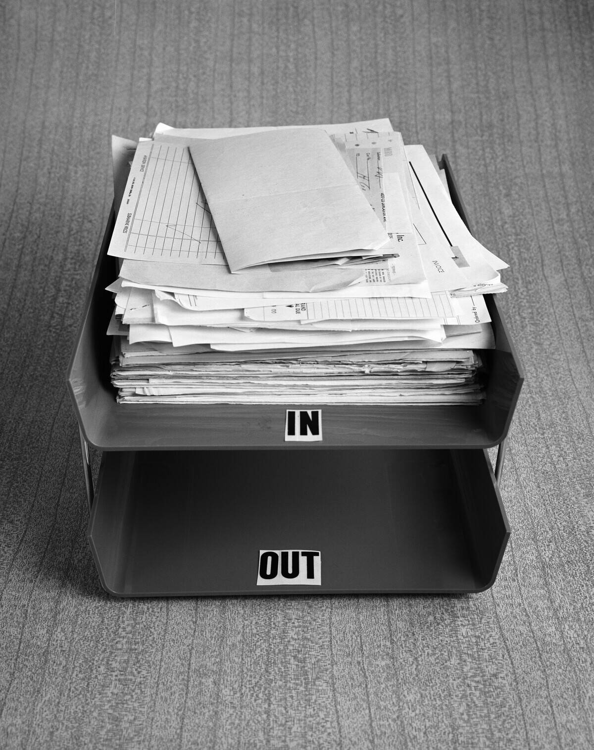 In and Out trays
