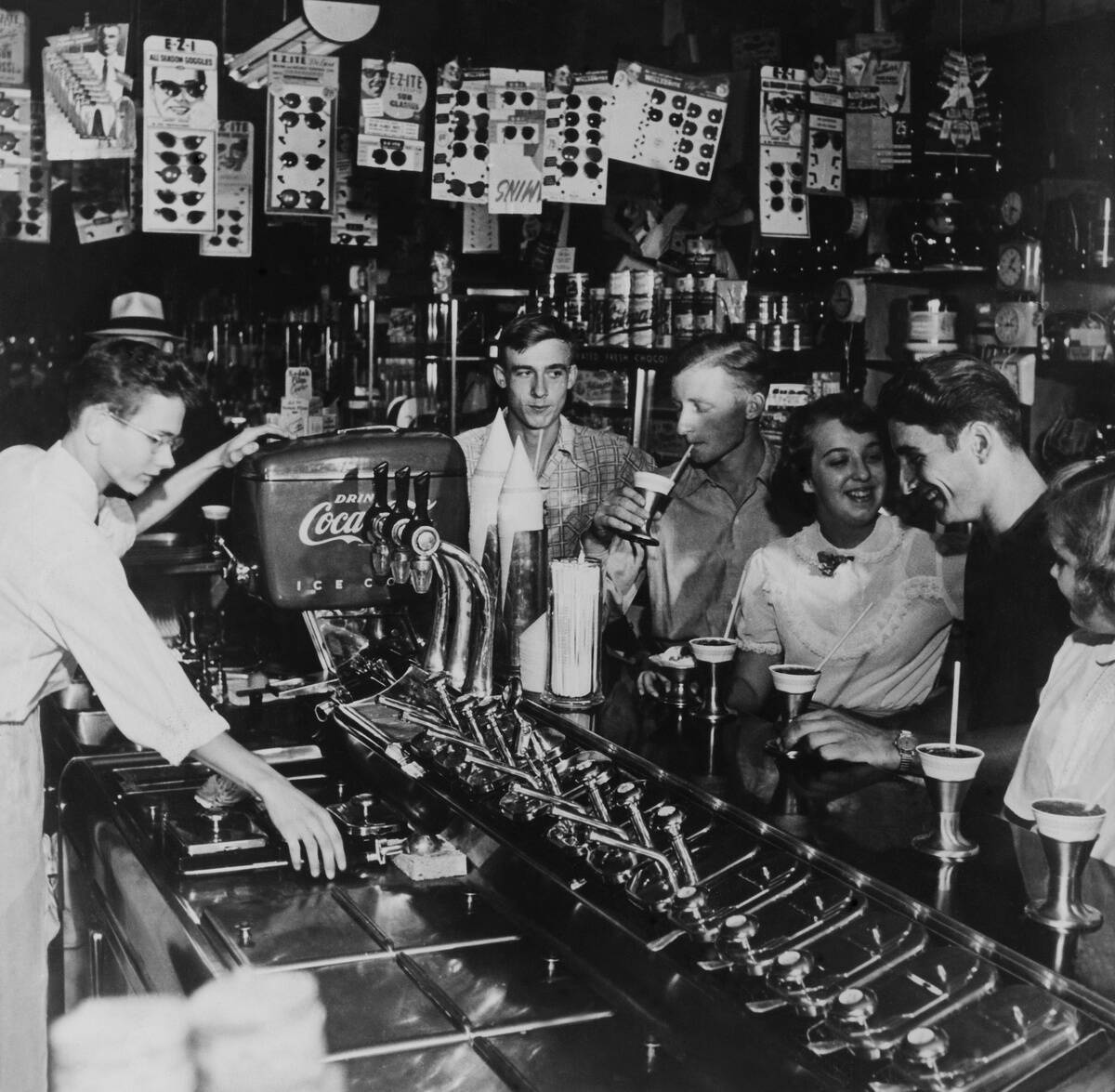 Interior Of A Bar In New York
