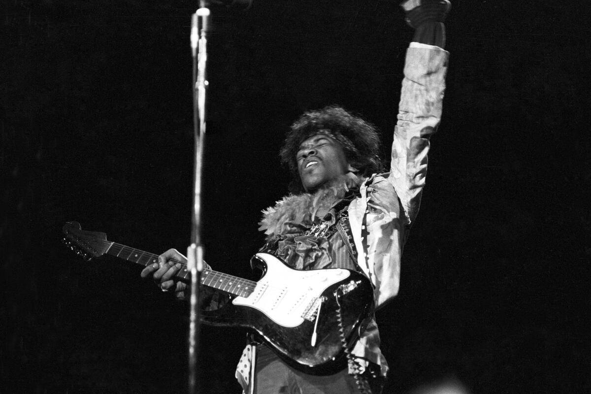 Jimi At Monterey