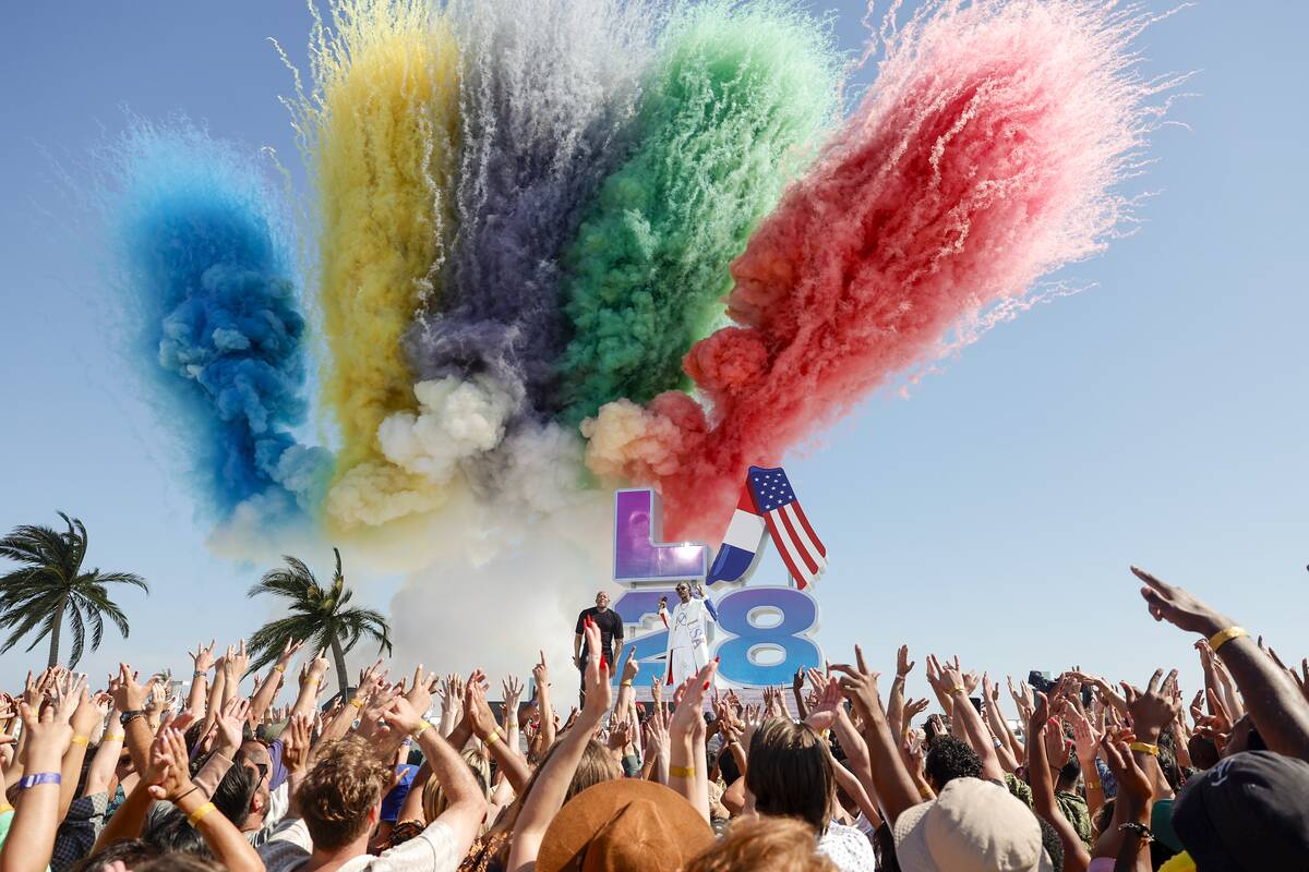 LA28 Olympic Games Handover Celebration