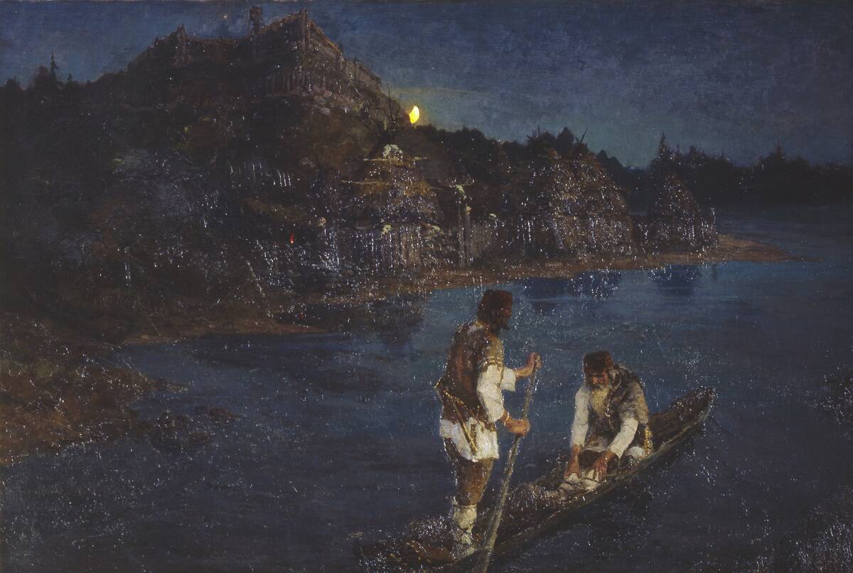 Messenger, 1897. Artist: Roerich, Nicholas (1874-1947)