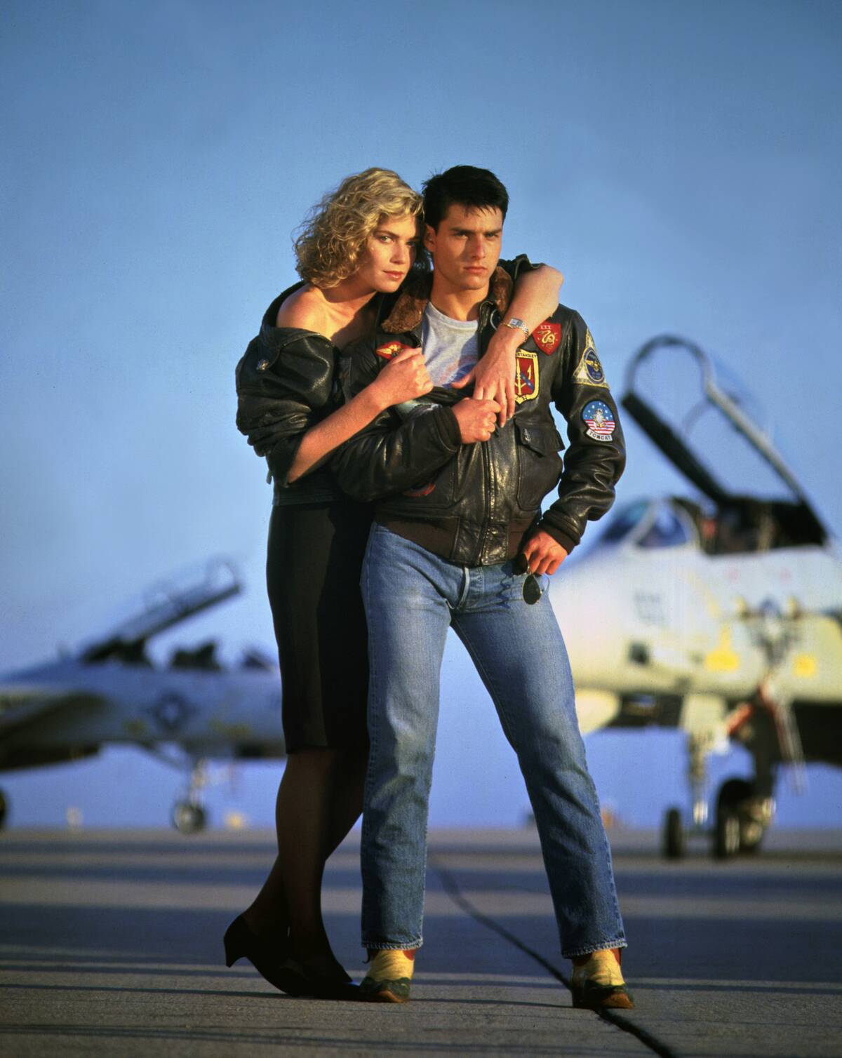 On the set of Top Gun