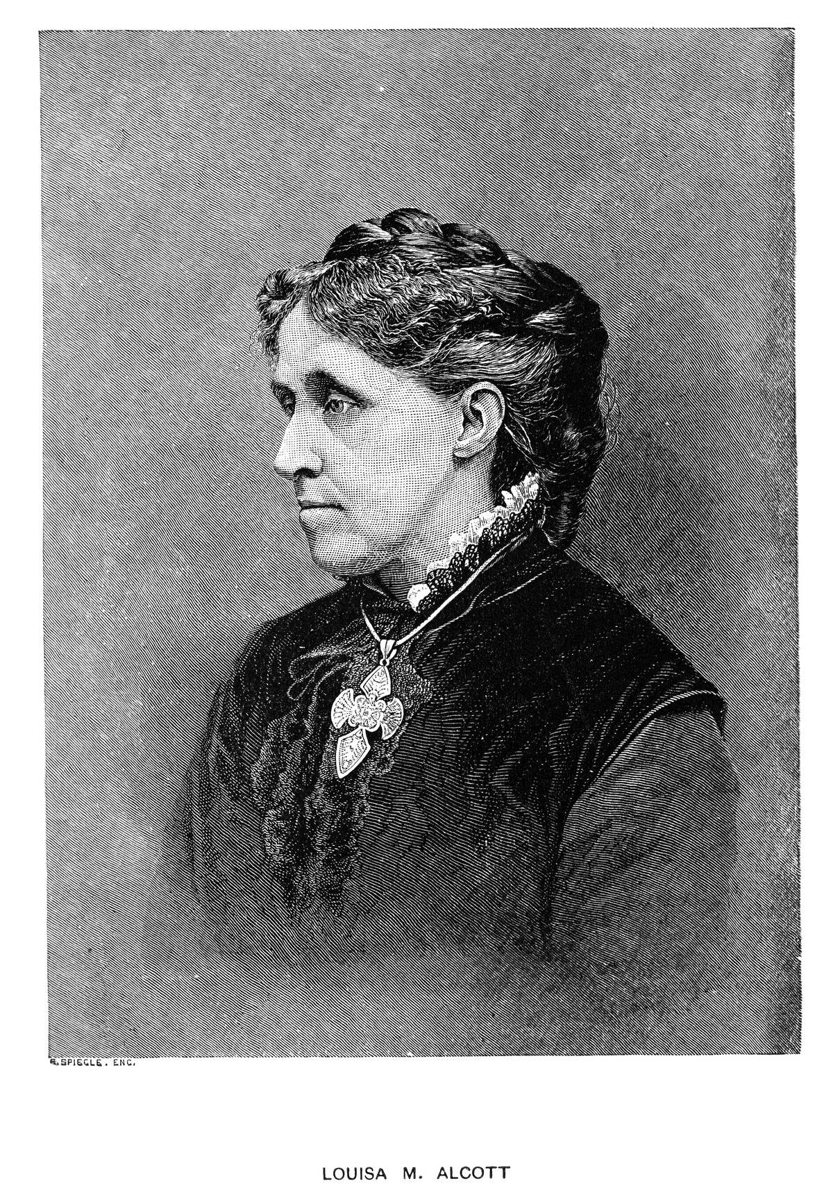 Portrait Of Louisa May Alcott