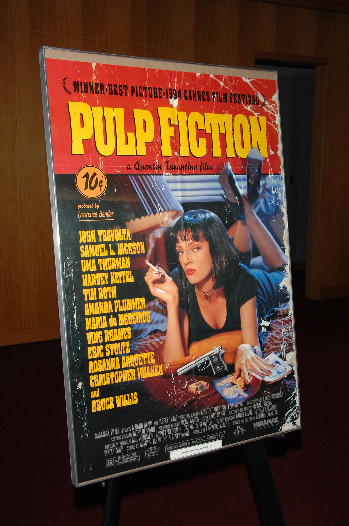 'Pulp Fiction' Uma Thurman Movie Poster