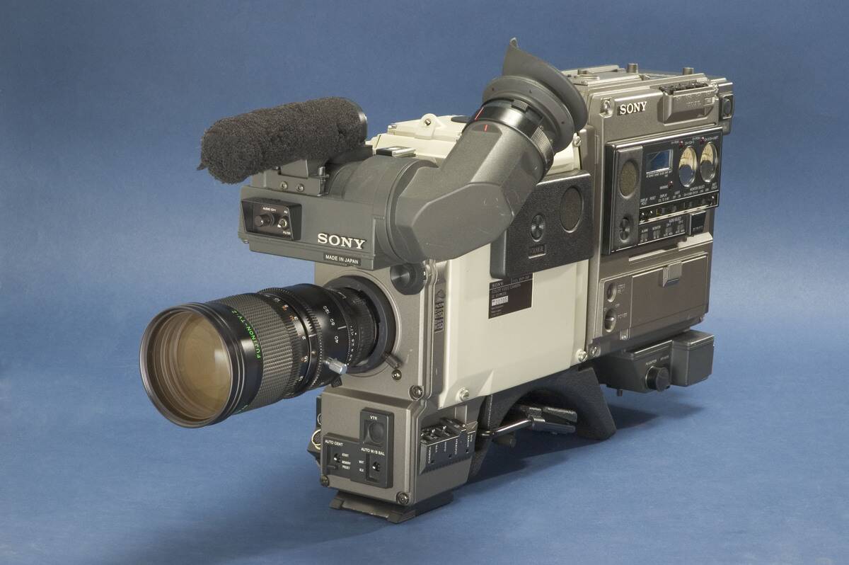 Sony Betacam Camcorder, 1985.