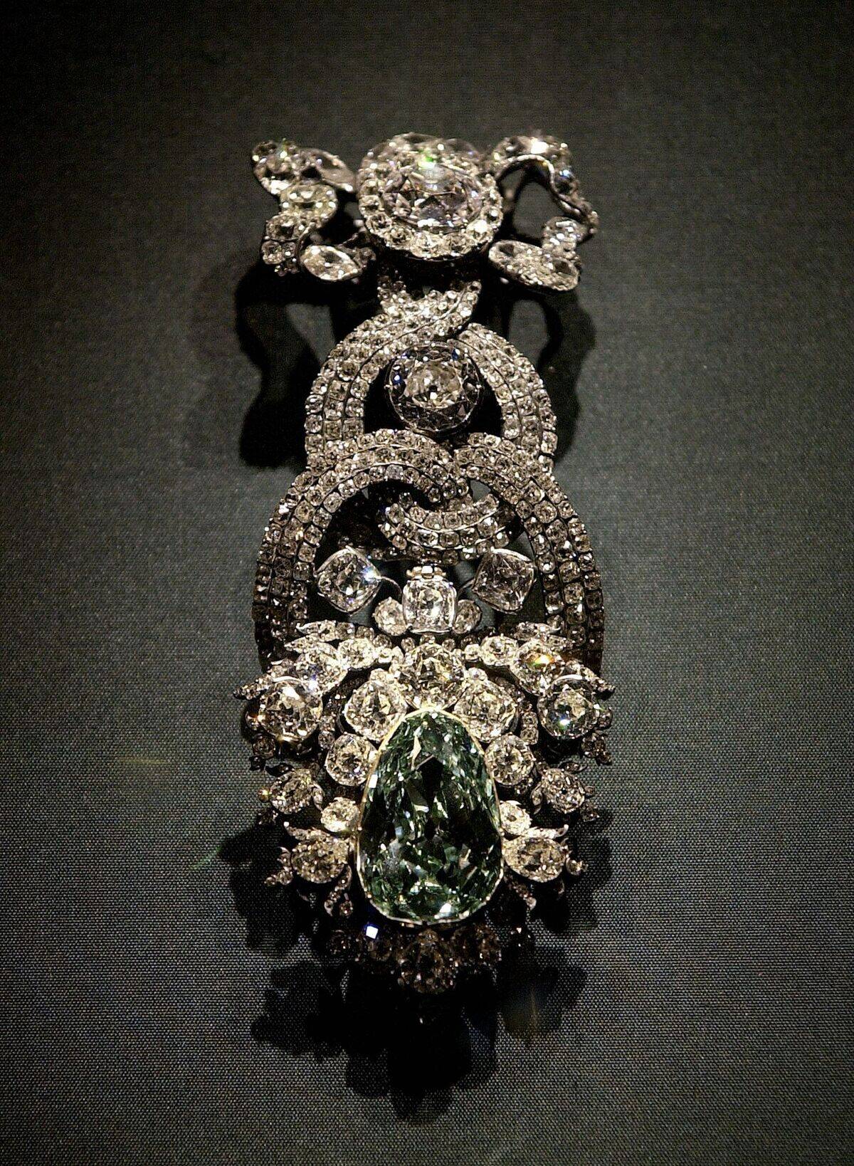 The Dresden Green Diamond, the largest and finest