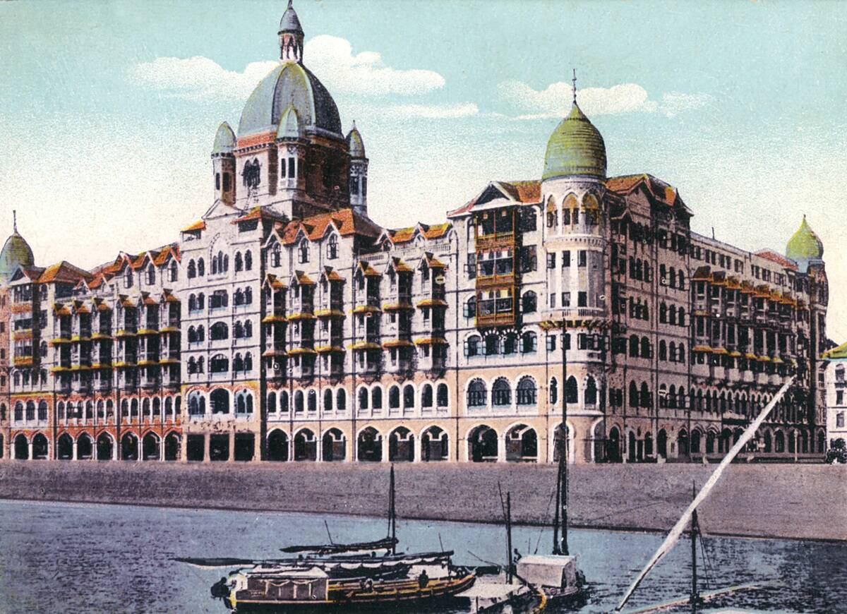 The Taj Mahal Palace Hotel, Bombay, India, early 20th century.