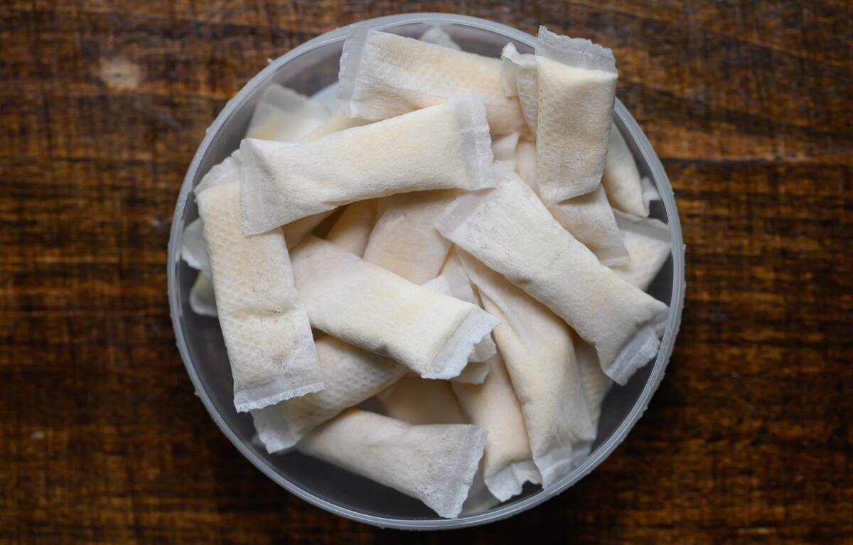 Tobacco-free nicotine pouches