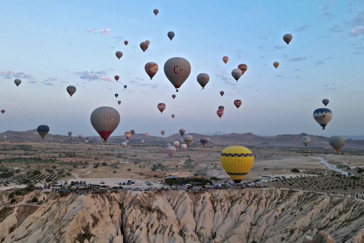 TURKEY-HERITAGE-TOURISM-BALLOON